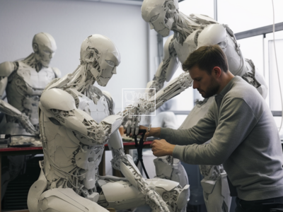 Swiss Engineeriung gründet eine neue Fachgruppe AI für Künstliche Intelligenz (KI) | © Midjourney