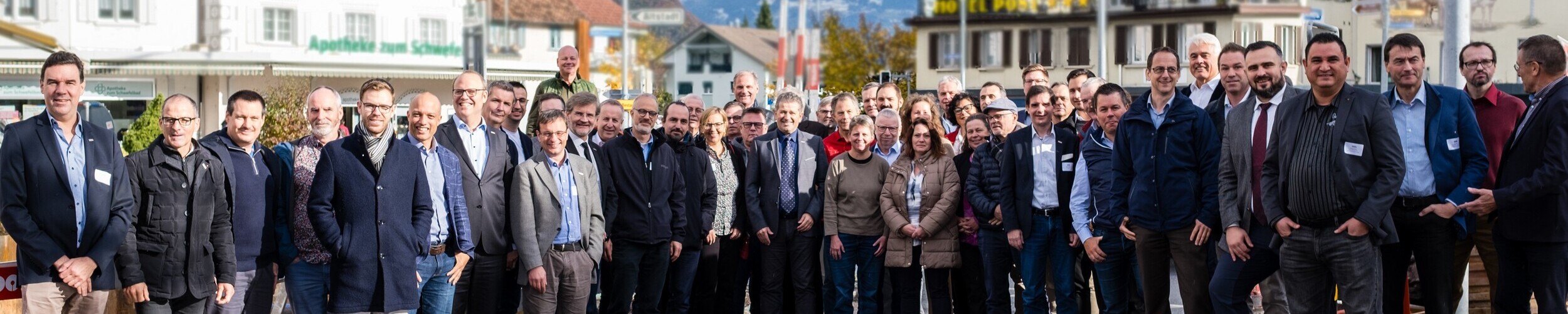 Das Team von Swiss Engineering während der Präsident:innenkonferenz in Sargans | © Axel Remde