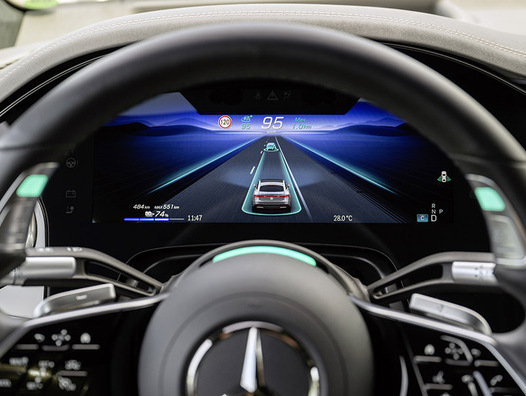 Darf jetzt 95 fahren: Der Drive Pilot von Mercedes Benz. | © Mercedes Benz